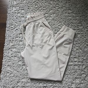 Abercrombie & Fitch Cream Track Pants